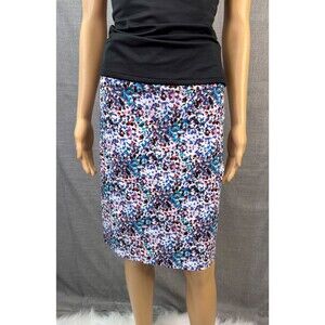 Margaret M Mutlicolor Pull On Pencil Skirt Women's Size Small